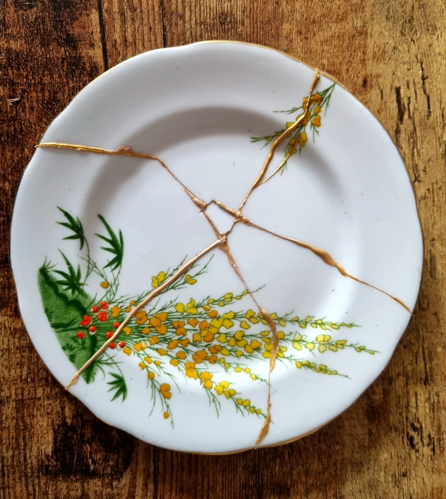 Kintsugi plate by The Curator Educator
